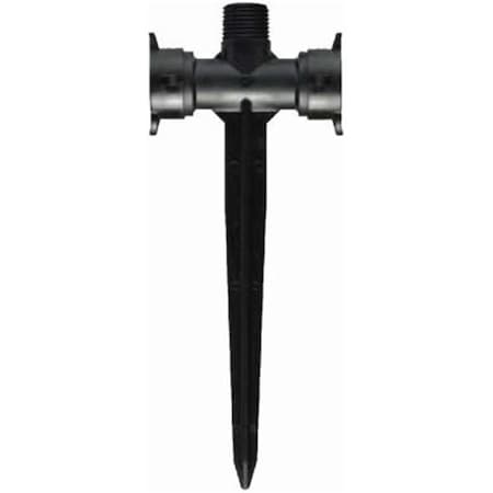 Bbqplus 67991 0.50 x 0.50 x 0.50 in. Male Pipe Thread Inline Stake BB799129